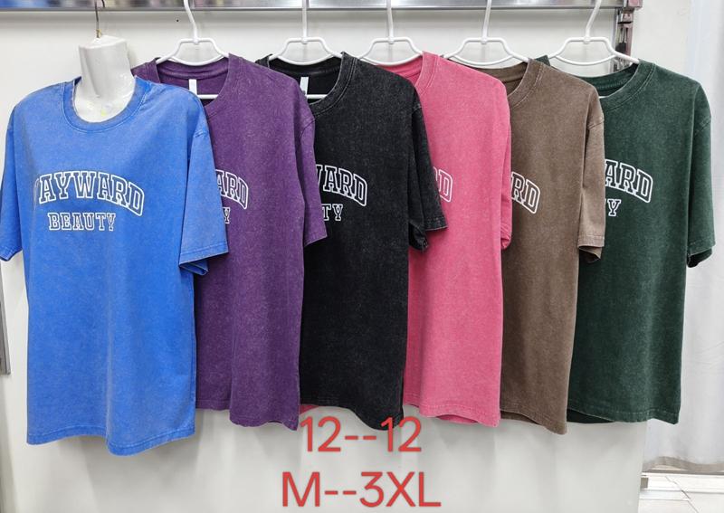 Футболка Xie (M-3XL) 12-12 blue (лето)