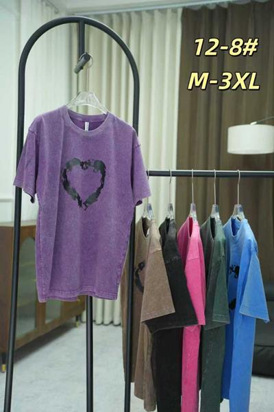 Футболка Xie (M-3XL) 12-8 purple (лето)