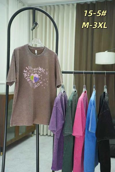 Футболка Xie (M-3XL) 15-5 d.grey (лето)