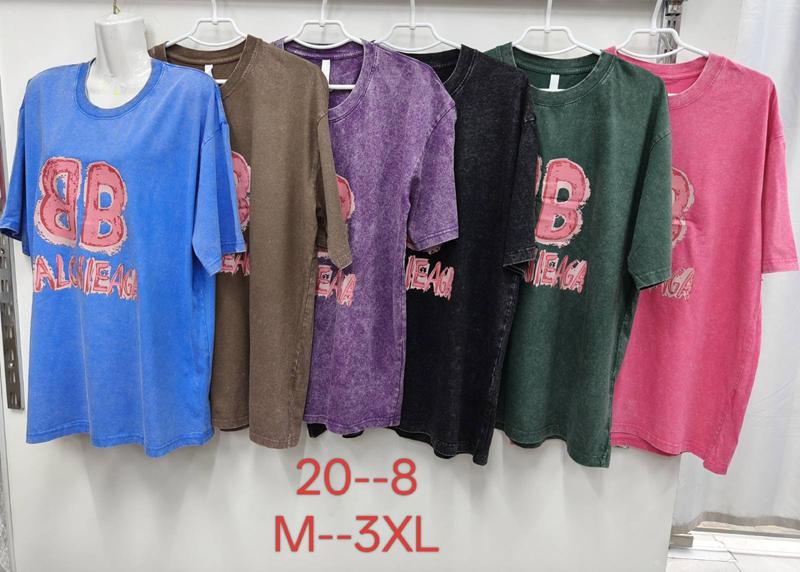 Футболка Xie (M-3XL) 20-8 black (лето)