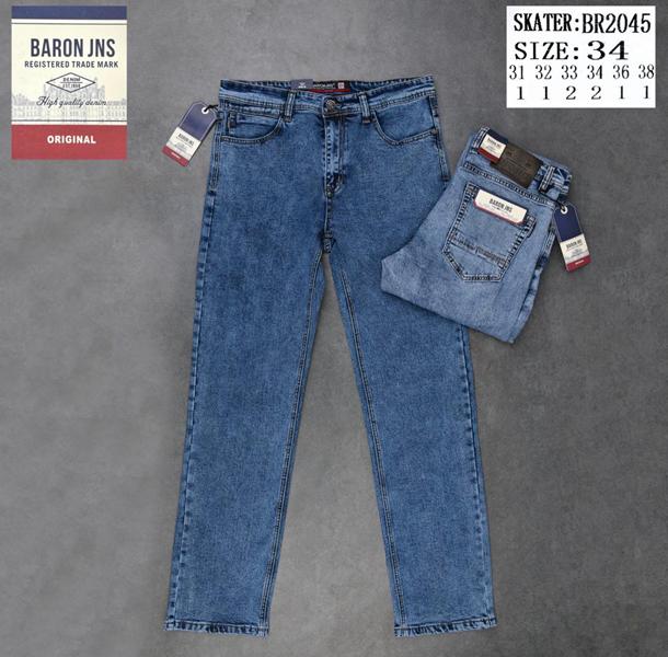 Джинсы Baron Jeans (31-38) 2045 blue (деми)