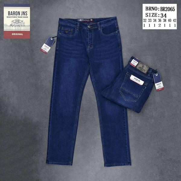 Джинсы Baron Jeans (32-42) 2065 navy (деми)