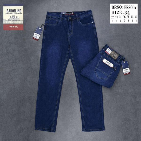 Джинсы Baron Jeans (32-42) 2067 navy (деми)