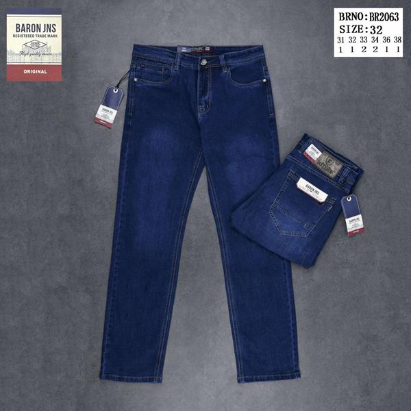 Джинсы Baron Jeans (31-38) 2063 navy (деми)