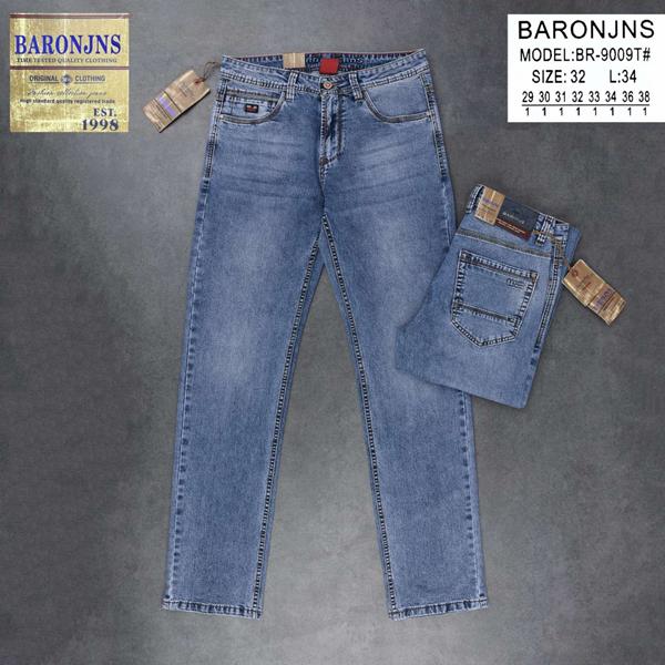 Джинсы Baron Jeans (29-38) BR9009 blue (деми)