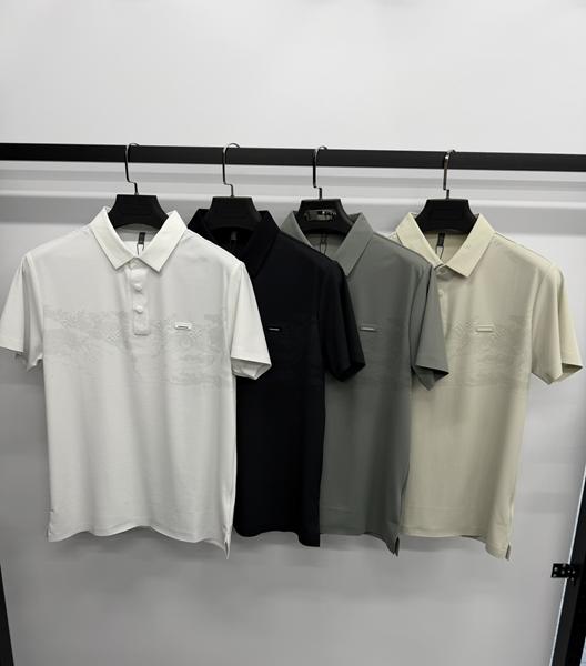 Футболка F.T.H (L-4XL) F1383 beige (лето)