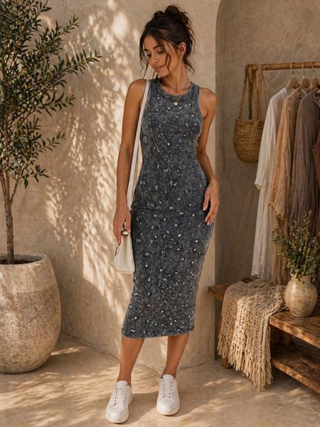 Платье Major (one size) 7264 grey (лето)