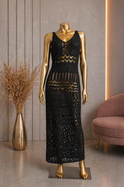 Платье Sun&Sea (one size) X70 black (лето)