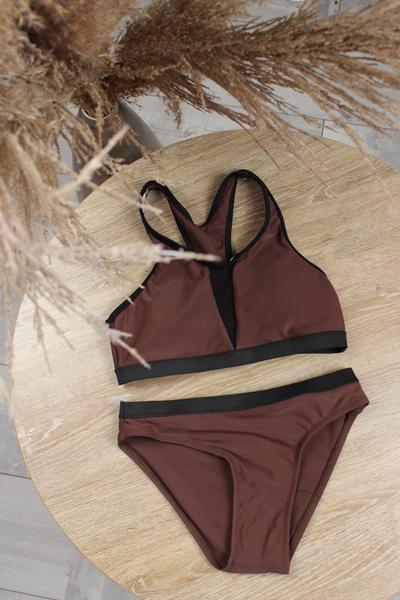 Купальник Sun&Sea (8-14) BH881 brown (лето)