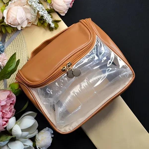 Косметичка Luna-bag (27*17*9) 23-28 brown (деми)