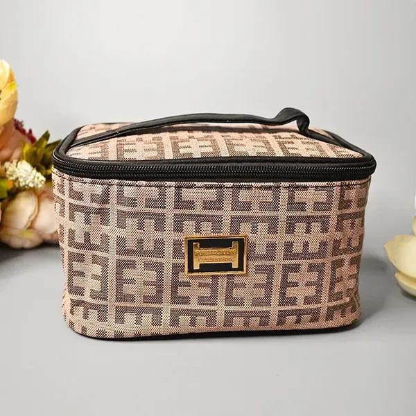 Косметичка Luna-bag (30*15*15) 24-387 brown (деми)