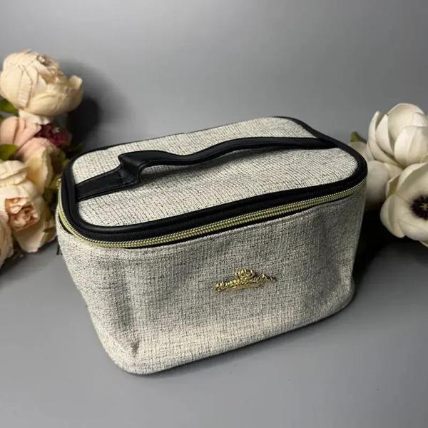 Косметичка Luna-bag (30*15*15) 24-399 grey (деми)