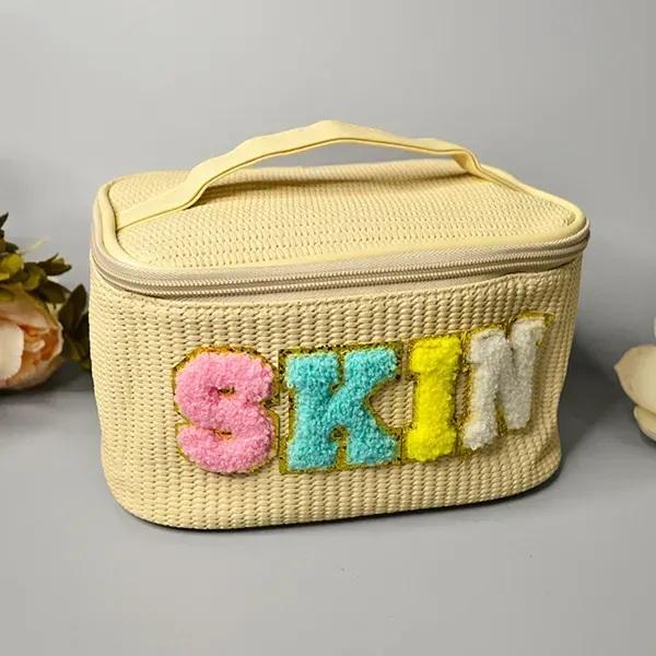 Косметичка Luna-bag (30*15*15) 24-401 yellow (деми)