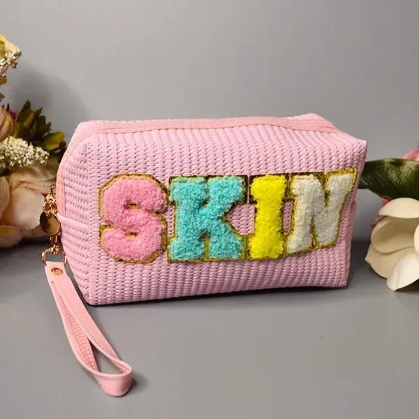 Косметичка Luna-bag (30*15*15) 24-402 pink (деми)