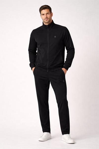 Костюм спорт AZT (M-3XL) 0215 black (деми)