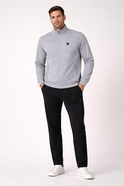 Костюм спорт AZT (M-3XL) 0215 grey (деми)