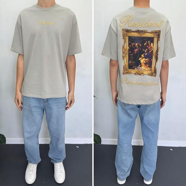 Футболка i8denim (S-2XL) 90554 grey (лето)