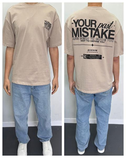 Футболка i8denim (S-2XL) 90559 beige (лето)