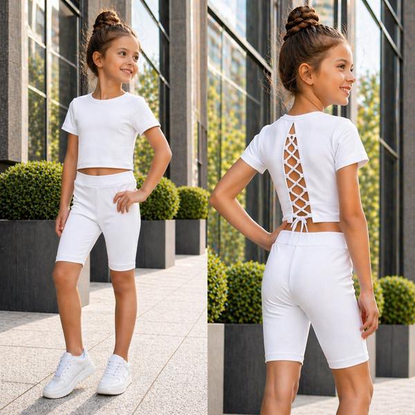 Костюм Karolina (34-42) KR451 white (лето)