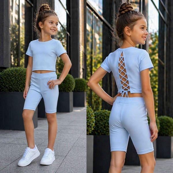 Костюм Karolina (34-42) KR453 l.blue (лето)