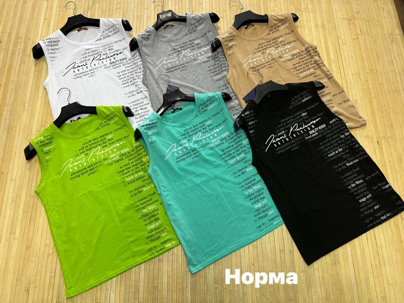 Майка Navas (M-2XL) NV1183 black (лето)