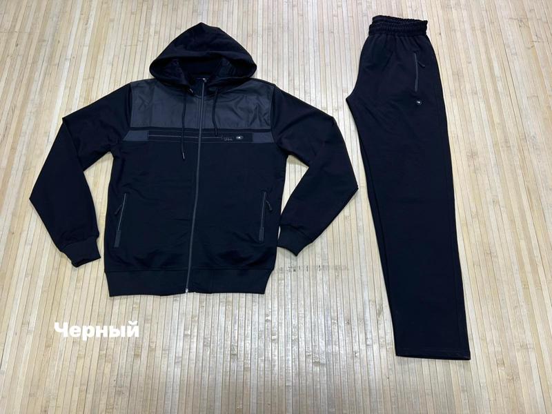 Костюм спорт Navas (L-3XL) NV1204 black (деми)