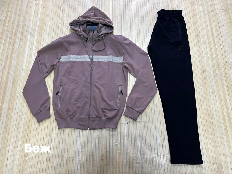 Костюм спорт Navas (L-3XL) NV1206 beige (деми)