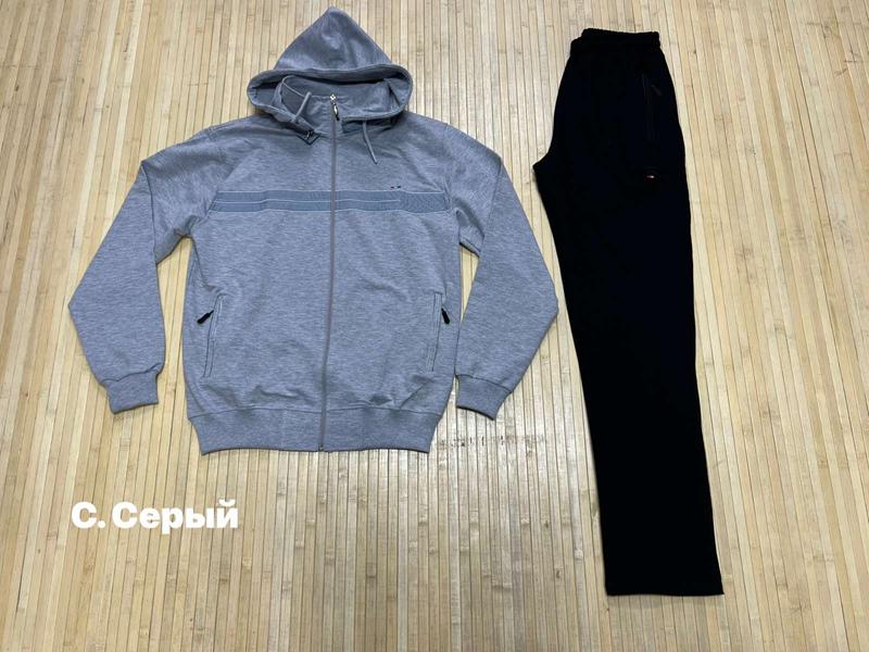 Костюм спорт Navas (L-3XL) NV1208 grey (деми)