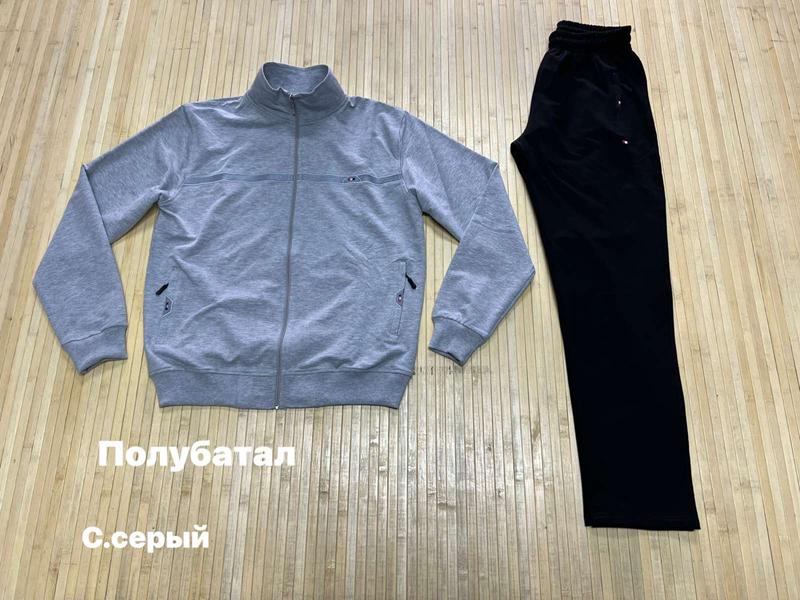 Костюм спорт Navas (L-3XL) NV1211 grey (деми)