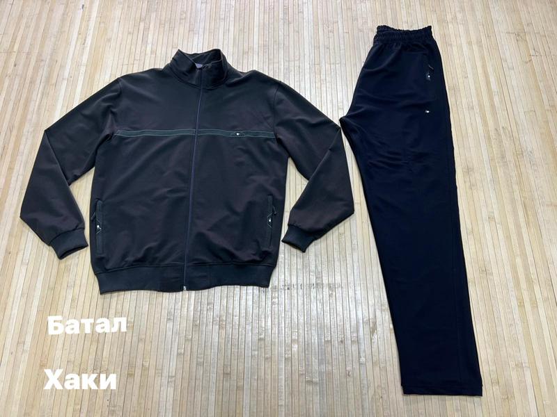 Костюм спорт Navas (3XL-6XL) NV1216 khaki (деми)