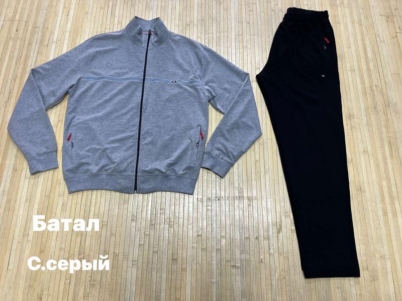 Костюм спорт Navas (3XL-6XL) NV1217 grey (деми)