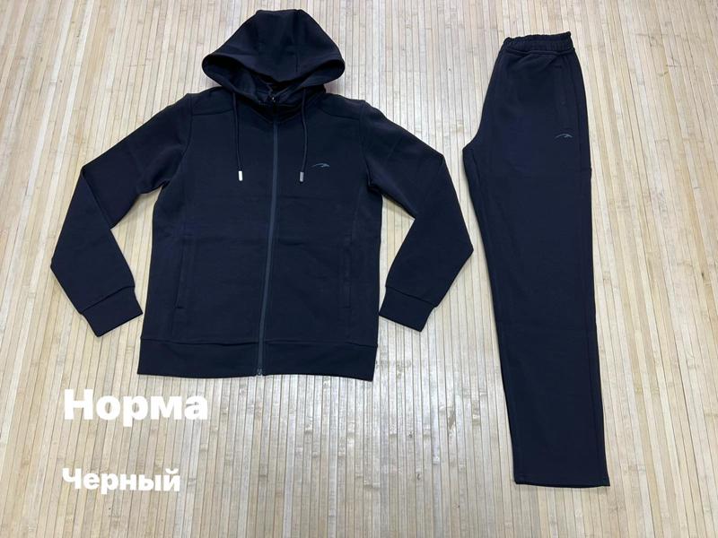 Костюм спорт Navas (M-3XL) NV1228 black (деми)