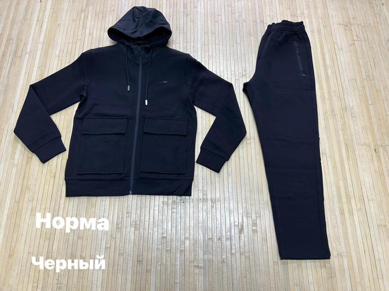 Костюм спорт Navas (M-3XL) NV1231 black (деми)