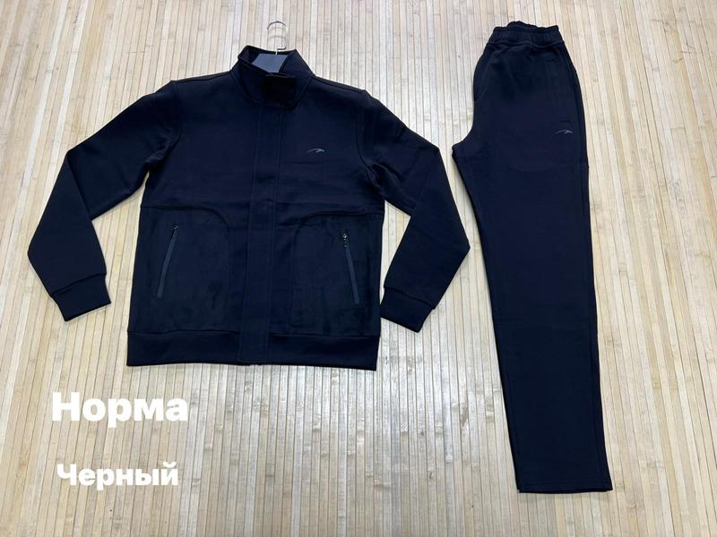 Костюм спорт Navas (M-3XL) NV1232 black (деми)