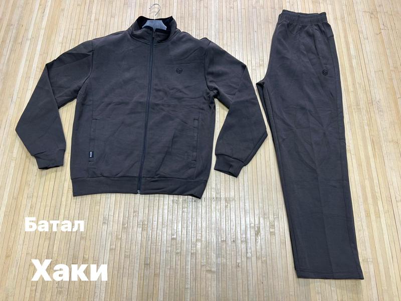 Костюм спорт Navas (4XL-8XL) NV1234 khaki (деми)
