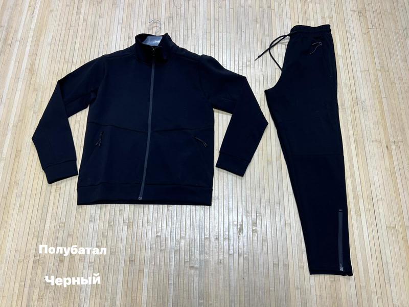 Костюм спорт Navas (L-4XL) NV1235 black (деми)