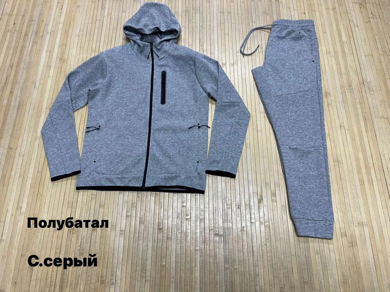 Костюм спорт Navas (L-4XL) NV1238 grey (деми)