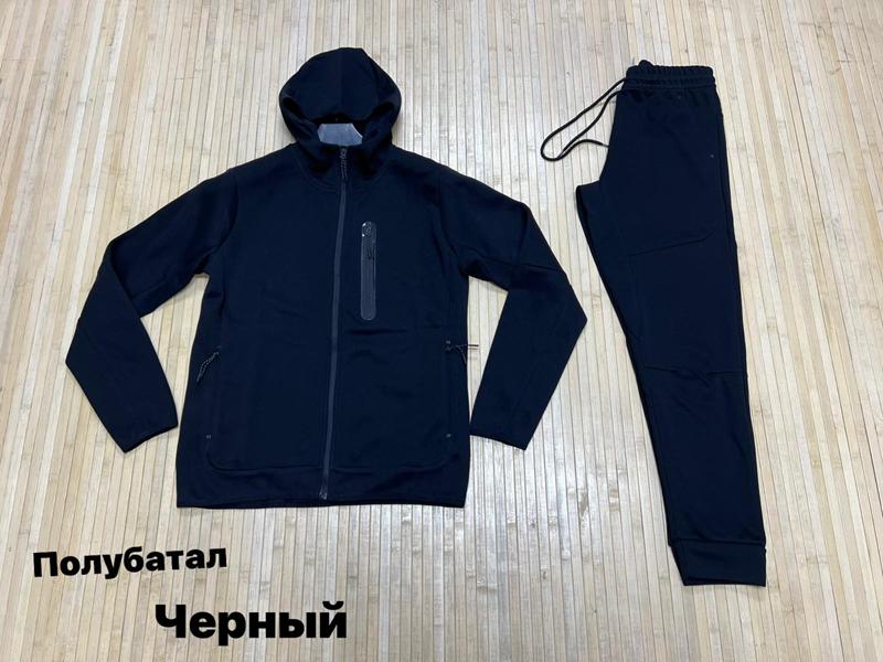 Костюм спорт Navas (L-4XL) NV1239 black (деми)