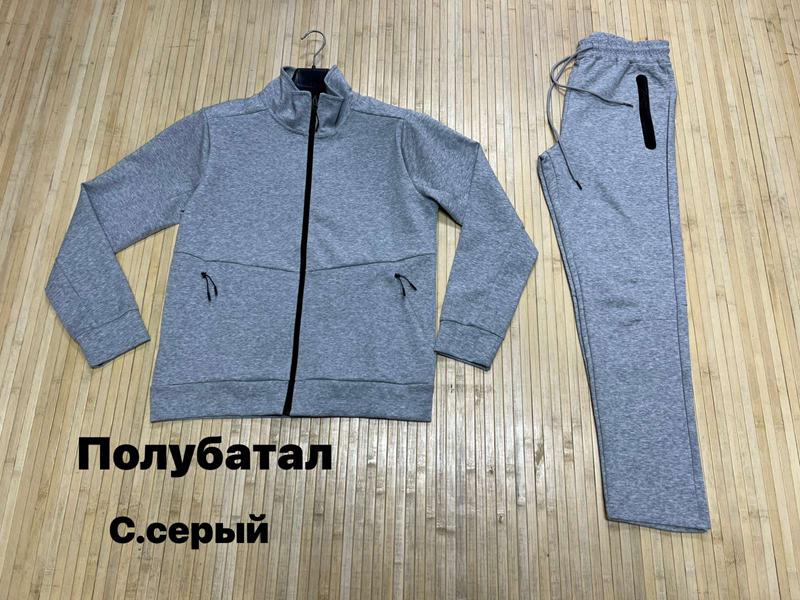 Костюм спорт Navas (L-4XL) NV1240 grey (деми)