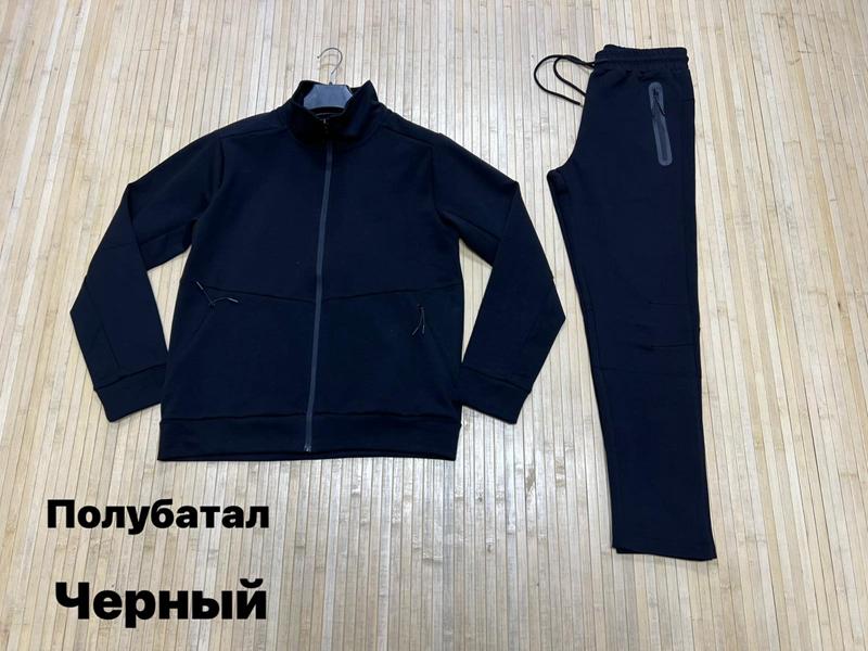 Костюм спорт Navas (L-4XL) NV1241 black (деми)