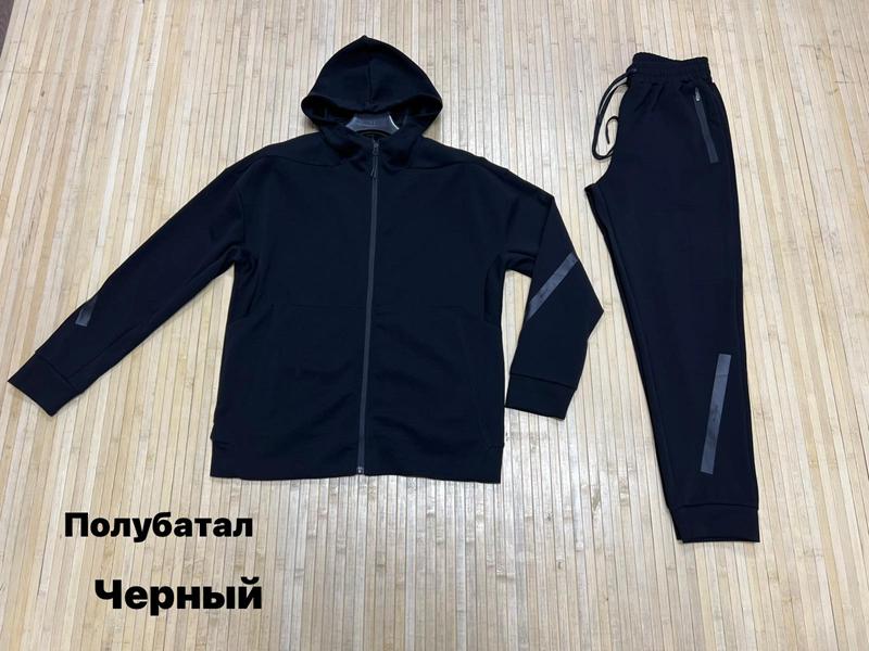 Костюм спорт Navas (L-4XL) NV1242 black (деми)