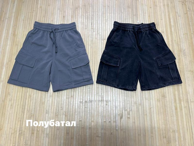 Шорты Navas (L-5XL) NW1383 black (лето)
