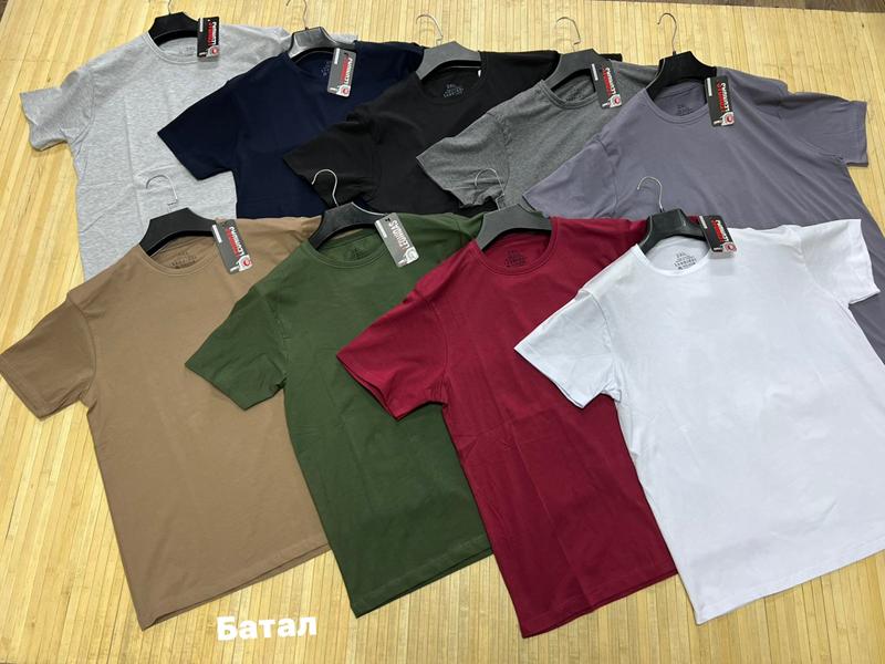 Футболка Navas (2XL-6XL) NW1414 d.grey (лето)