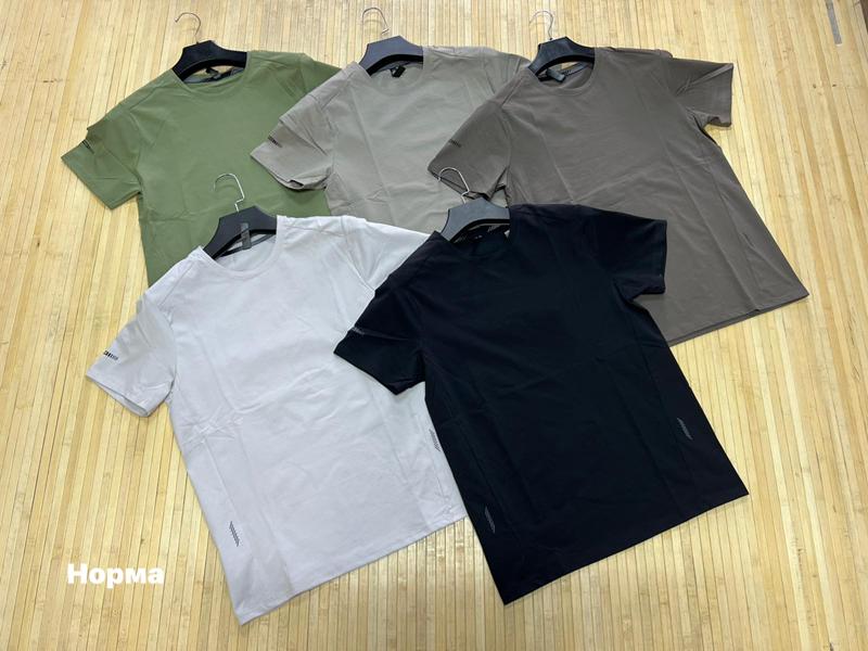 Футболка Navas (M-3XL) NW1433 d.grey (лето)