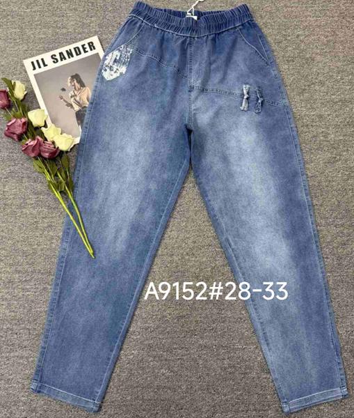 Джинсы Immei (28-33) A9152 blue (деми)