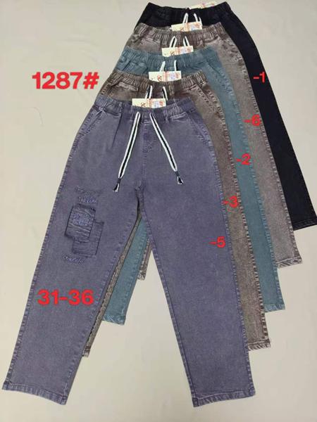 Джинсы Immei (31-36) 1287-1 black (деми)