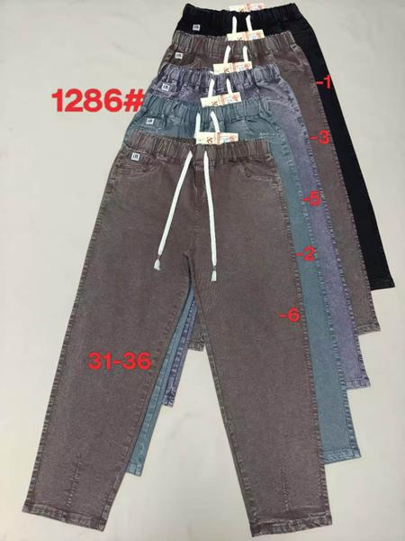 Джинсы Immei (31-36) 1286-6 grey (деми)