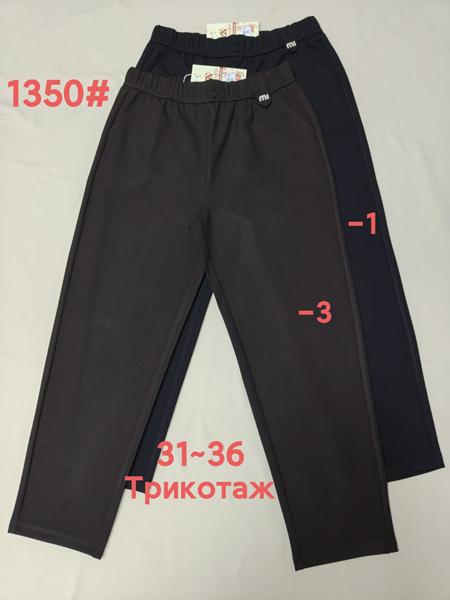 Штаны спорт Immei (31-36) 1350-1 black (деми)