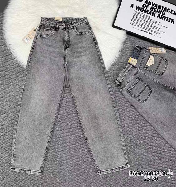 Джинсы Lili (25-30) 6058 grey (деми)