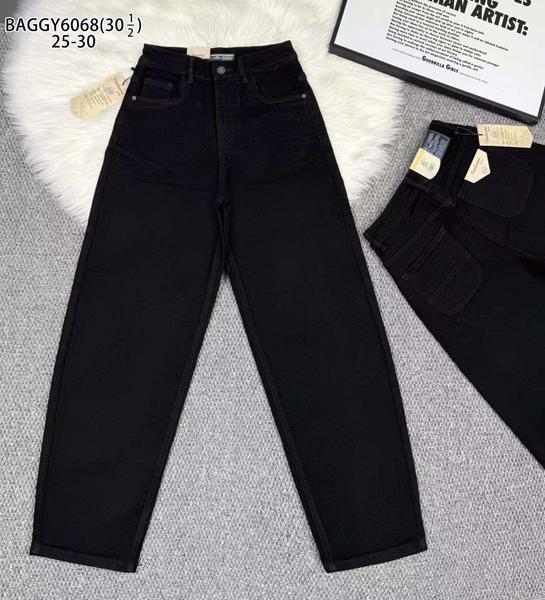 Джинсы Lili (25-30) 6068 black (деми)